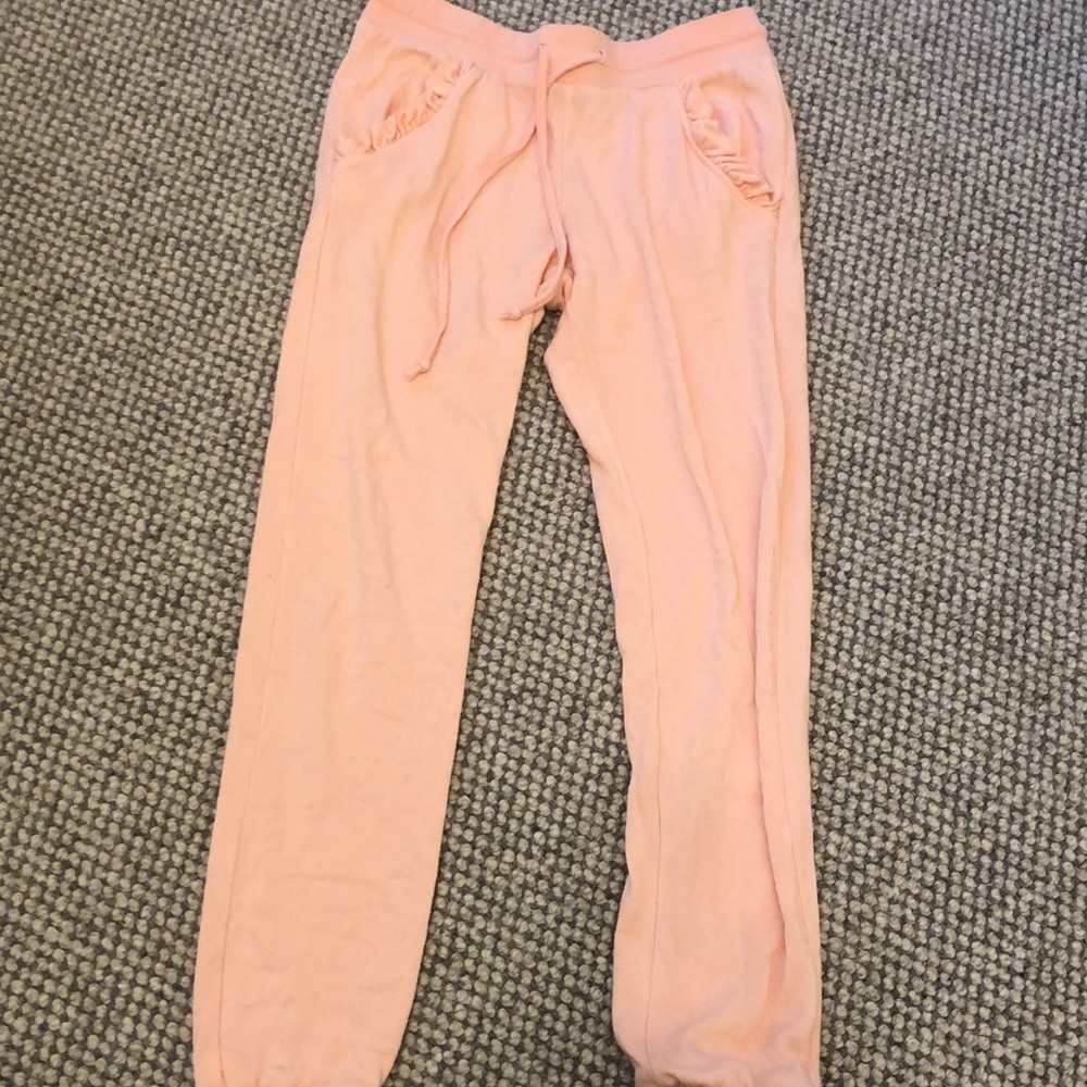 Pink sweats